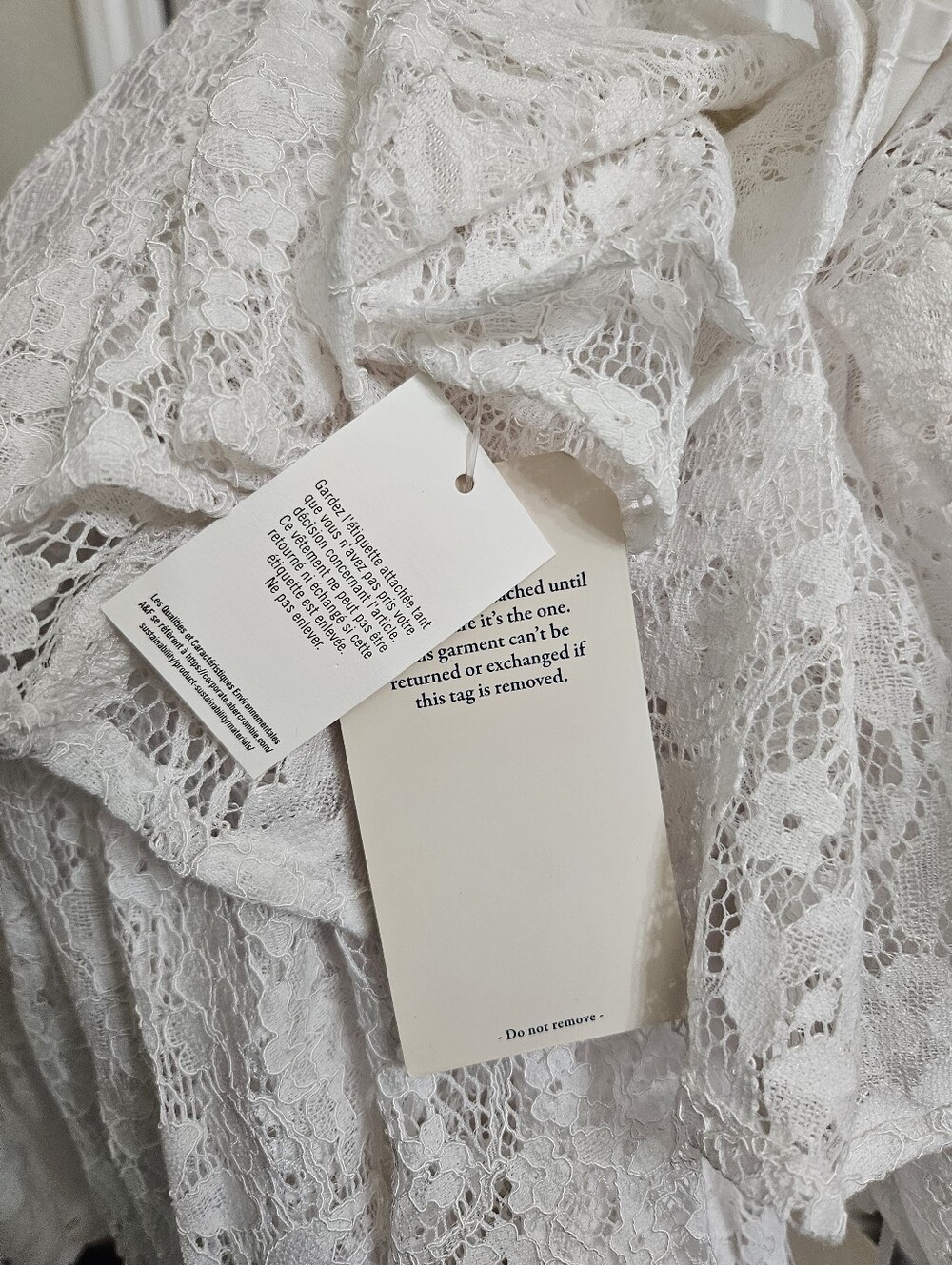 NWT Abercrombie Lace Cutout Maxi Dress With Sweetheart Neckline And Puff Sleeve - Picture 10 of 14